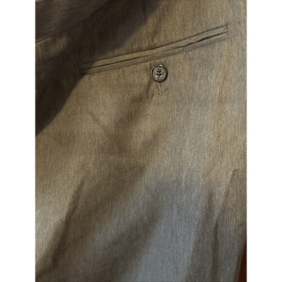 New Stafford Travel Classic Fit Men’s 44x30 Pants Super Crease Charcoal Gray - Picture 5 of 9